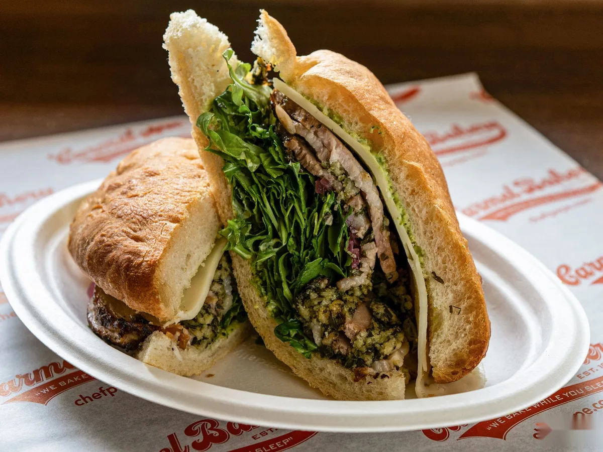 The Porchetta Romana sandwich